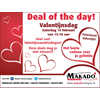 Deal of the day! Valentijnsdag 